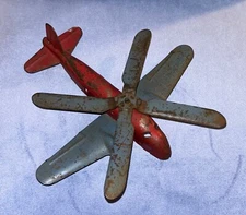 WYANDOTTE  GYROCOPTER  AIRPLANE  SMALL  C. 1930'S   7.5"  WINGSPAN  APPROX.