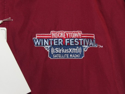 Hockeytown Detroit WINTER FESTIVAL Mens XXL Red Jacket Coat Zip NHL Hockey NEW - Picture 9 of 12