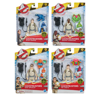 US Ghostbusters Fright Features Set of 4 Action Figures Hasbro NEW Toy Sale