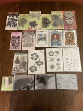 Lot Of Scrapbooking Stamps / Great Mix / Card Making / Crafting / Craft Supplies