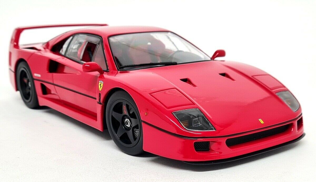 KK 1/18 - Ferrari F40 Lightweight 1990 Rosso Red Diecast Scale Model Car