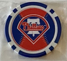 Philadelphia Phillies - MLB - Magnetic Clay Poker Chip - Golf Ball Marker