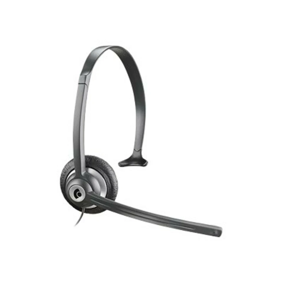  Plantronics M214i 3-in-1 VoIP Headset Headphones Mic For Cisco Noise Canceling  - Image 3 of 4