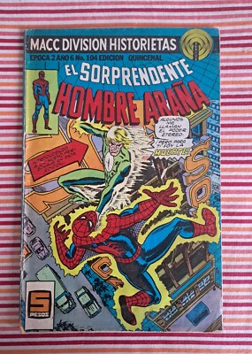 Amazing Spider-man 168 Mexican Edition Macc Division 1978 RARE