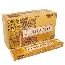 Deepika Masala Agarbatti Hand Rolled Cinnamon Fragrance Incense Sticks Box 180g