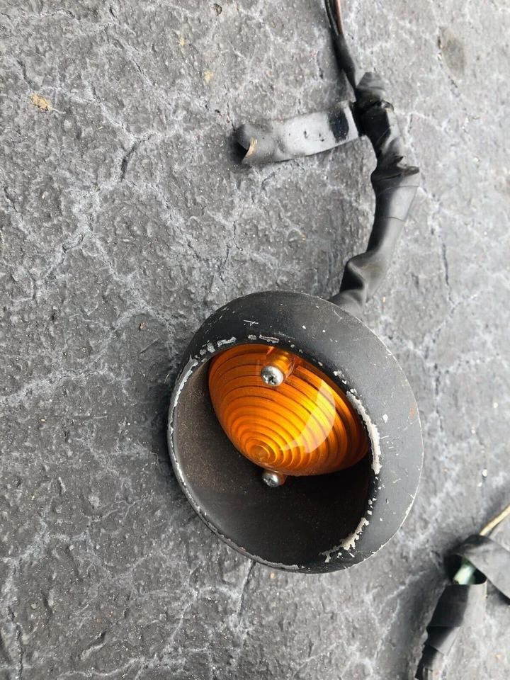 Señal de giro de estacionamiento Ford Mustang 1964-1966 vintage OEM SAE PD 64 CP Foto 2 de 4