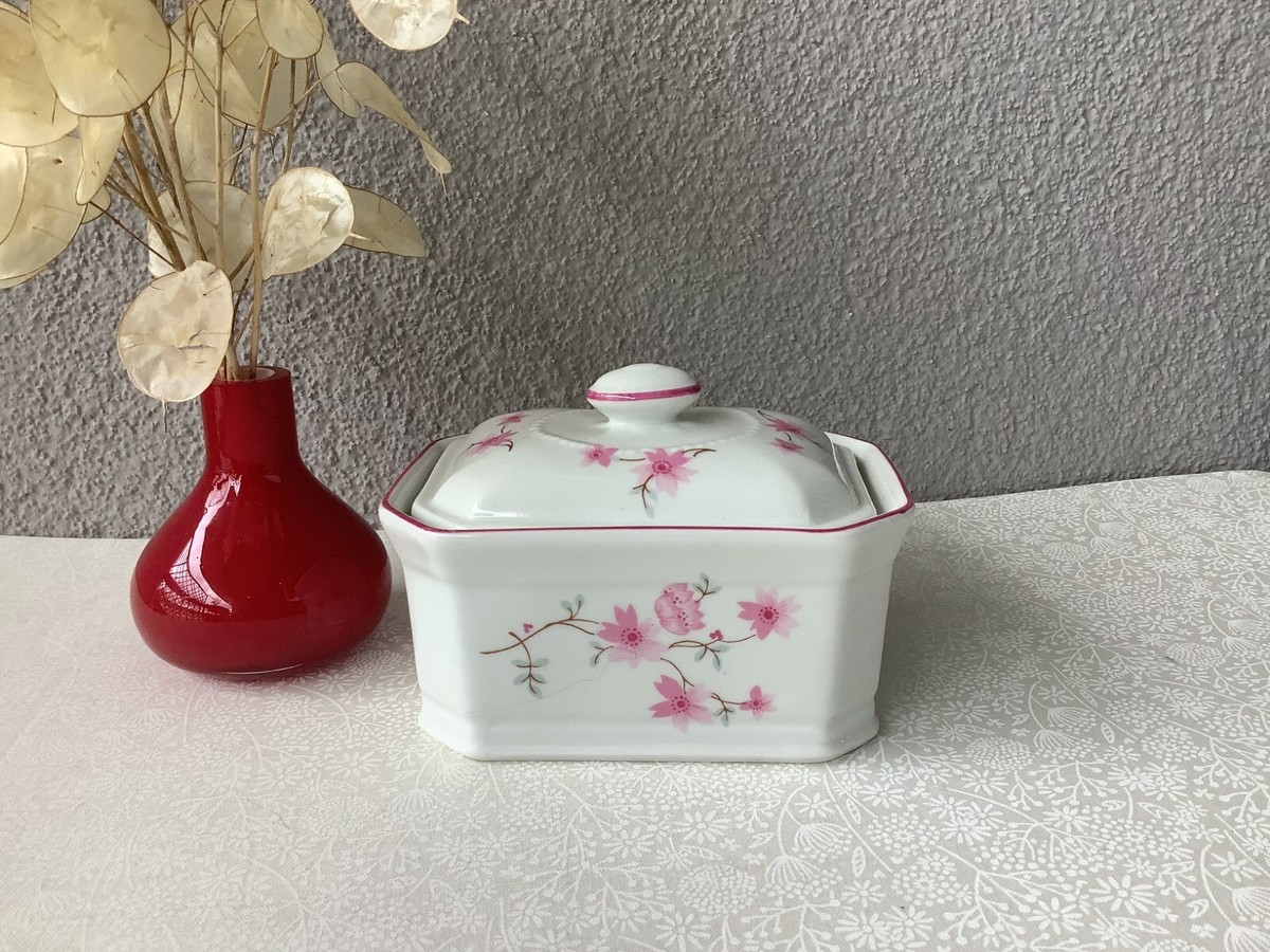 Petits Beurriers Ou Pots à Foie Gras En Porcelaine Blanche - Limoges - Occasion
