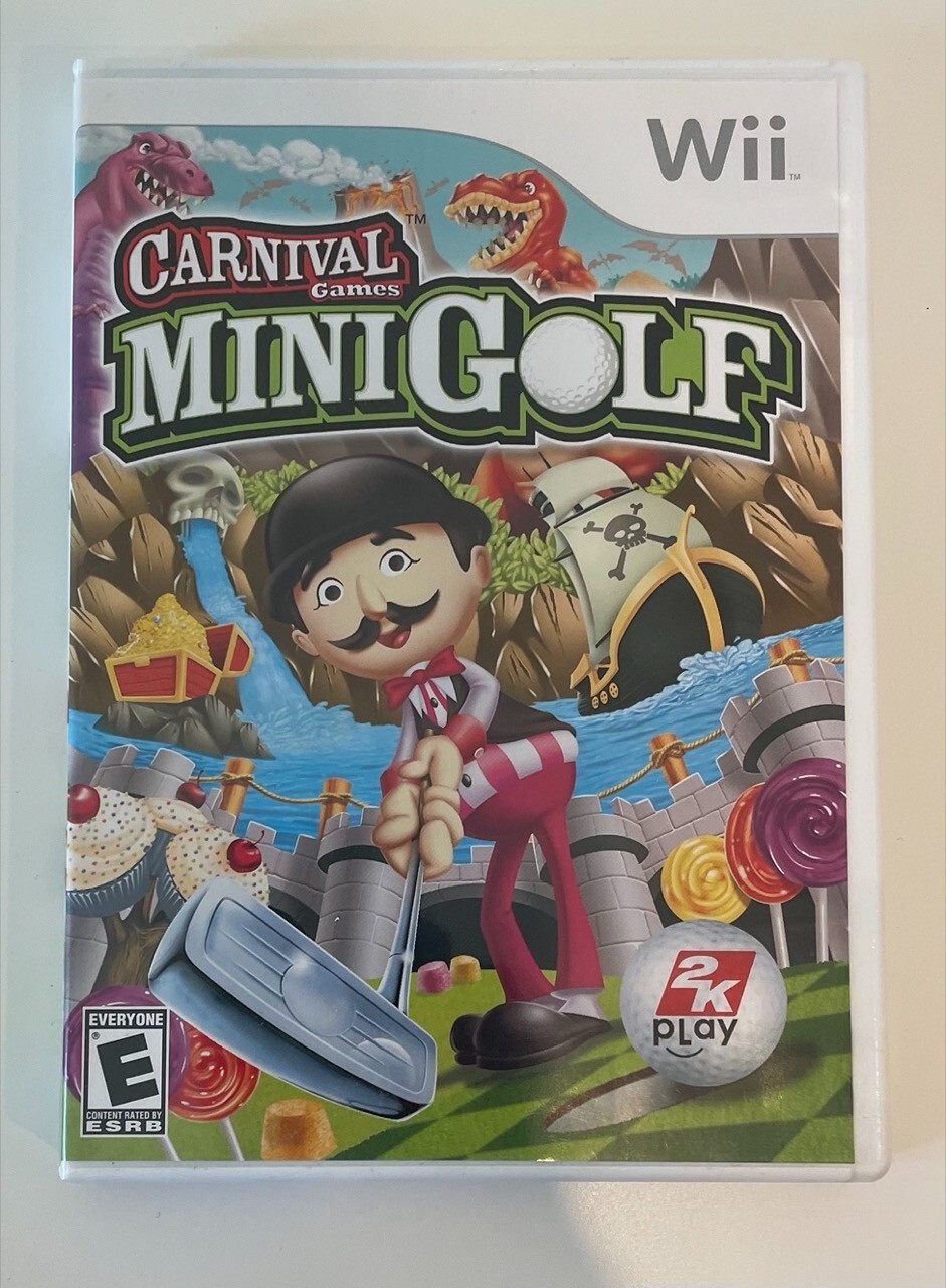 Nintendo Wii Carnival Games MiniGolf eBay