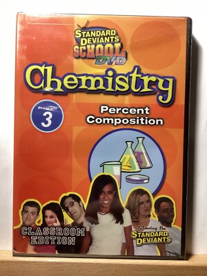 Standard Deviants - Chemistry Module 3: Percent Composition (DVD, 2004)