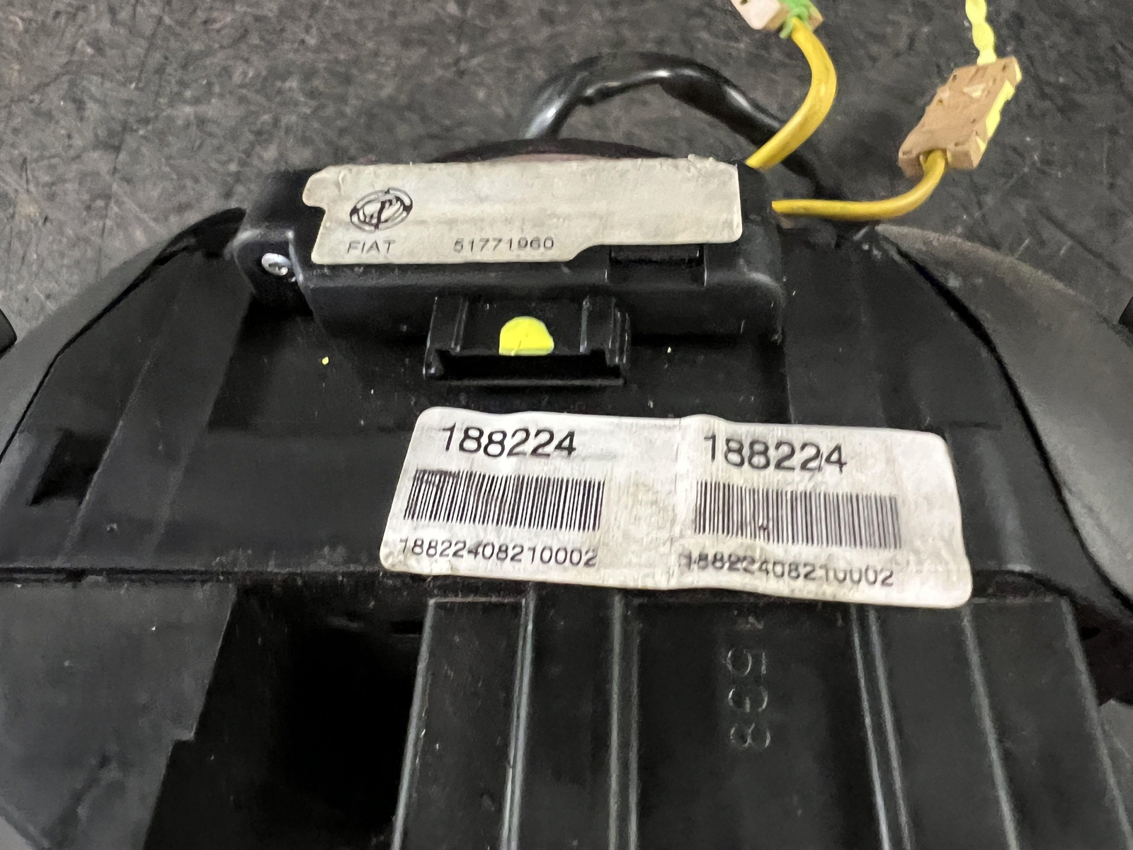 09-18 MASERATI GRANTURISMO COMBINATION TURN SIGNAL WIPER W/ CLOCKSPRING 188224