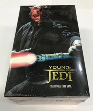 STAR WARS YOUNG JEDI MENACE OF DARTH MAUL CARD GAME MINI BOX (12 PACKS) X 4