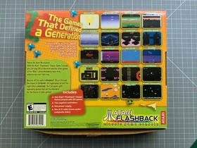 ATARI Flashback classic game console. Open box. Vintage video games, VG