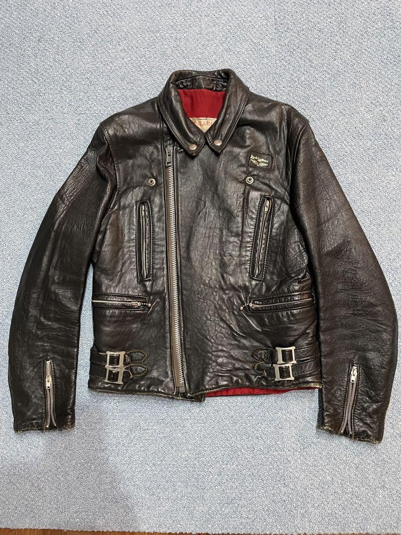 Vintage Lewis Leathers Lightning Square Patch Cyclone Vintage Lewis Leathers Lightning Square Patch Cyclone