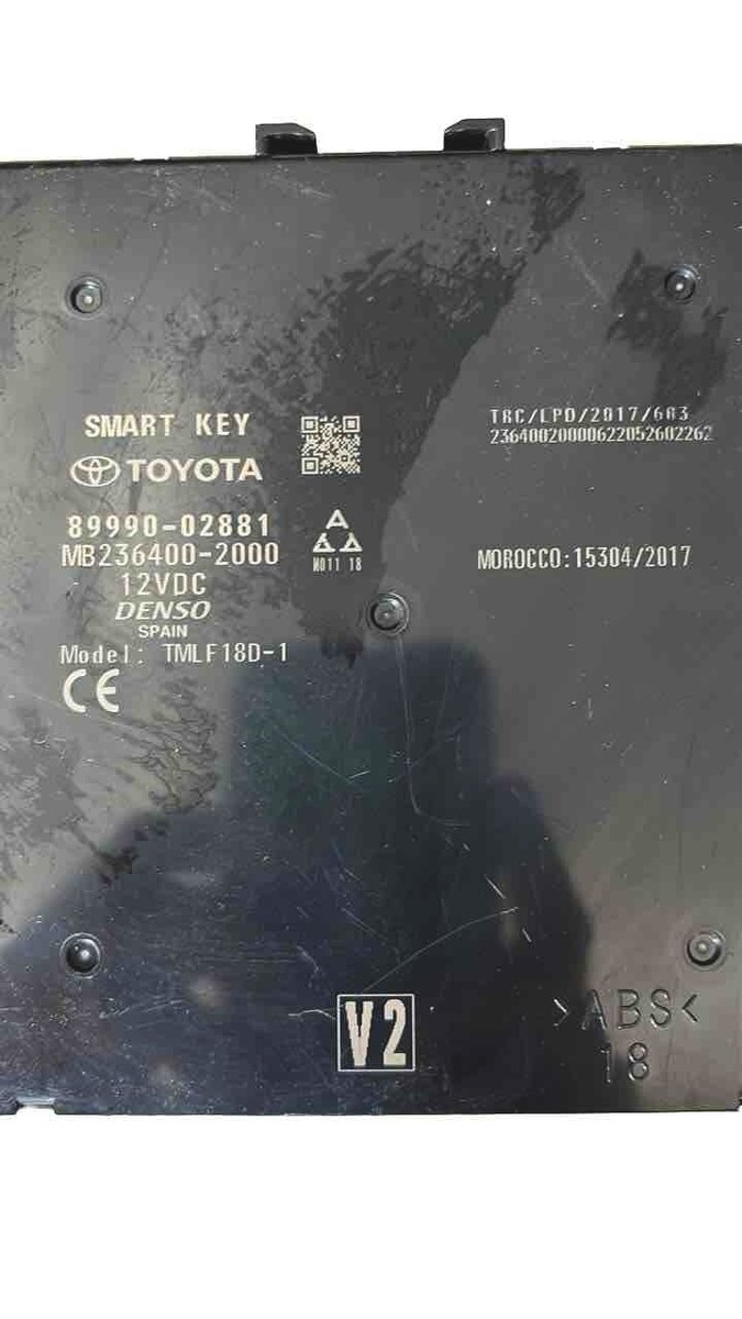 user_16d63c07② 2019 TOYOTA CAMRY HYBRID VEHICLE CONTROL MODULE 89981-06122