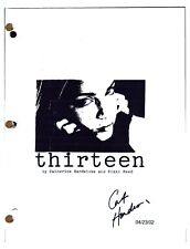 Catherine Hardwicke Signed Autograph THIRTEEN Movie Script Full Screenplay COA Catherine Hardwicke Signed Autograph THIRTEEN Movie Script Full Screenplay COA