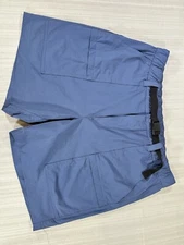 Sonoma Mens Blue Outdoor Activewear Hiking Belted Cargo Shorts Size 40 #3099