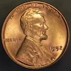 1952 LINCOLN CENT BU FRESH FROM ORIGINAL ROLL-LOT 4193