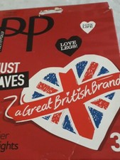 3 Pairs Pretty Polly 10 denier sheer Bamboo nylon tights. Size Large