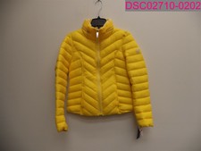 Nautica Performance Jacket Reversible Yellow Floral Packable Jacket Women's Xs