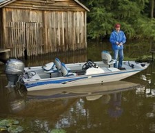 6.25oz SEMI-CUSTOM BOAT COVER FITS TRACKER PANFISH 16 2017-2018 MADE IN USA