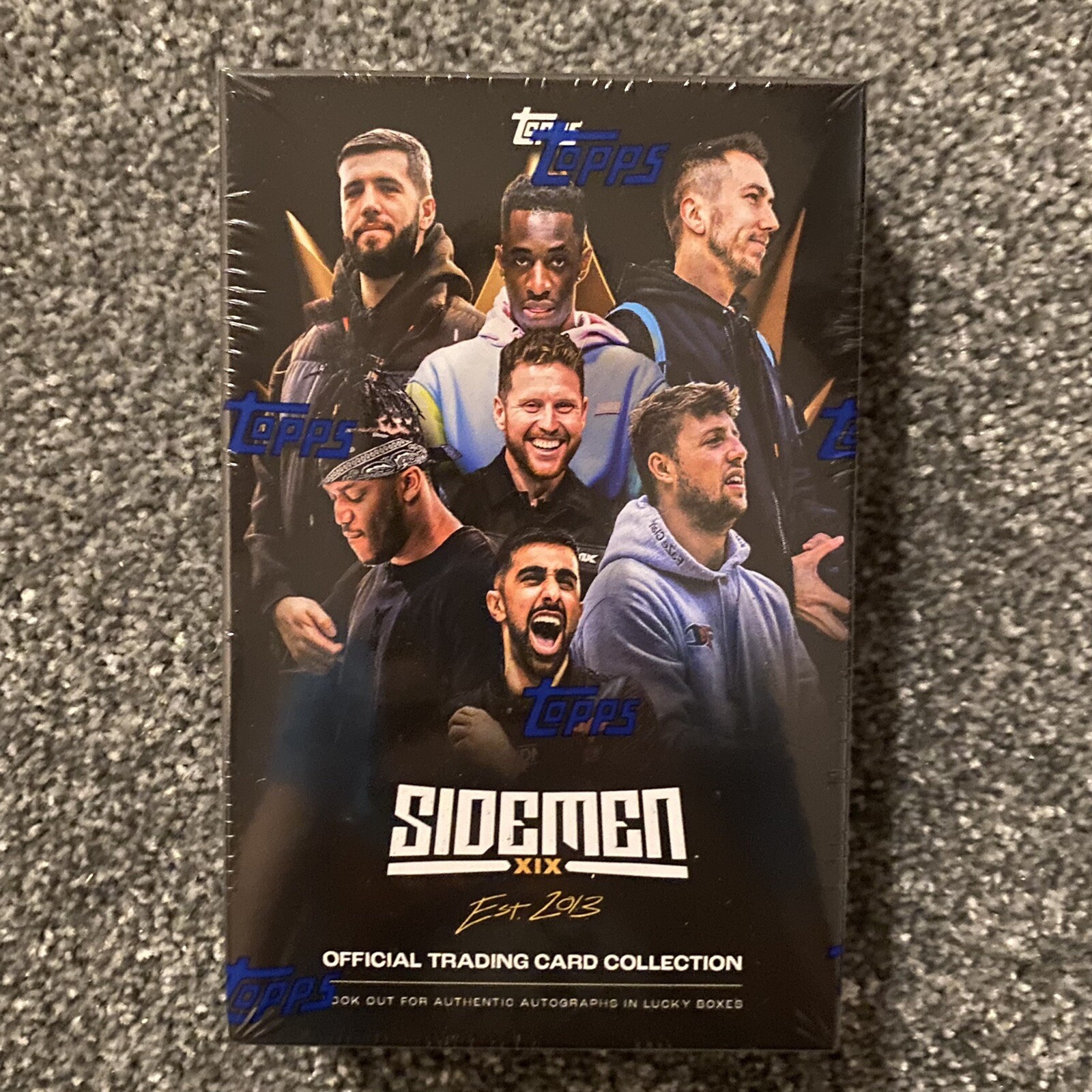 Sidemen x Topps trading cards sealed box. Unopened & In Hand. KSI eBay