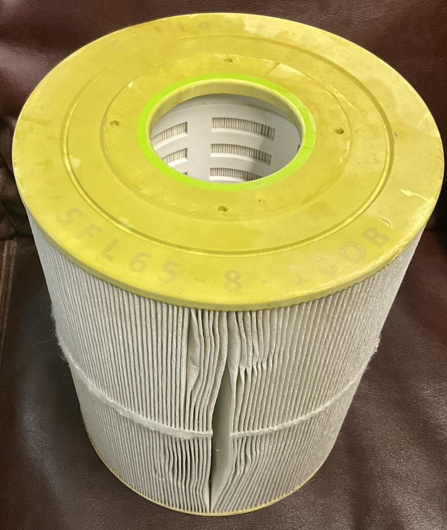 FilterLogic SFL65 Hot Tub Spa Filter Cartridge compatible with Pleatco PWK65