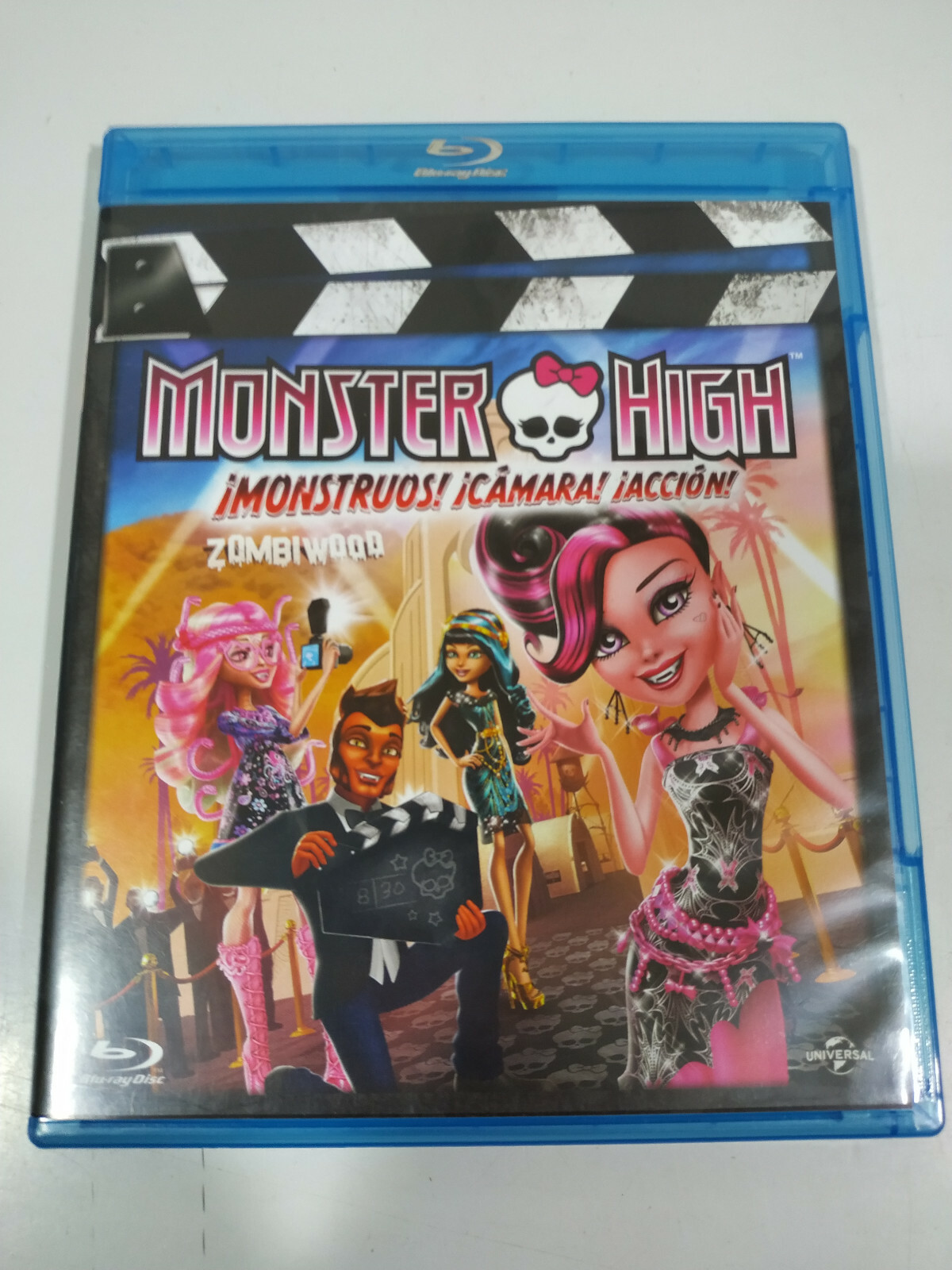 Monster High Monstruos Camara Accion - Blu-Ray Español Ingles - 3T