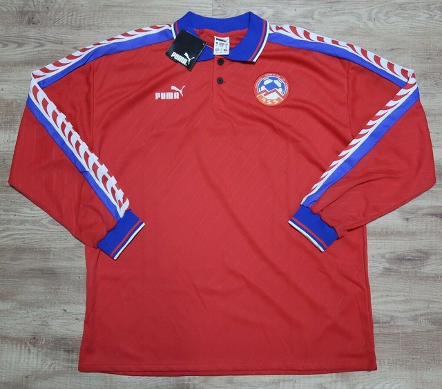 Armenia Soccer Jersey Football Shirt puma 100 Original Men's L 1998