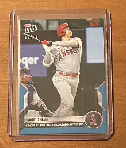 2022 Topps Now #6 Shohei Ohtani Angels