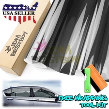 VLT 50% Uncut Roll 39" x 10FT Window Tint Film Charcoal Black Car Glass Office