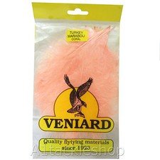 Veniard Fly Tying Turkey Marabou Feathers Choose Colour for Fly Tying, Hat Craft