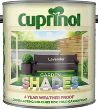Cuprinol - Garden Shades Furniture Sheds Fences Wood Paint Lavender - 2.5L