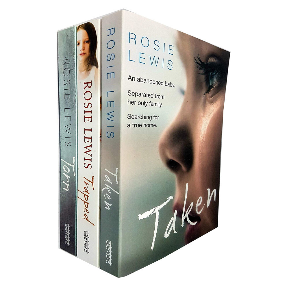 Rosie lewis 3 Books Collection Set  (taken, trapped, torn) Paperback NEW