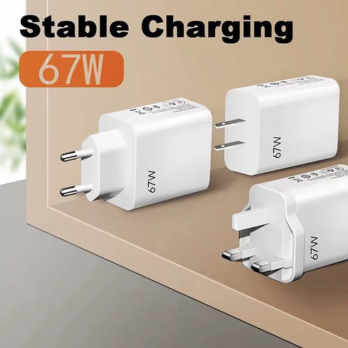 67W USB Charger 5V 5A Super Fast Charging Phone Adapter For IP Xiaomi - Picture 4 of 14