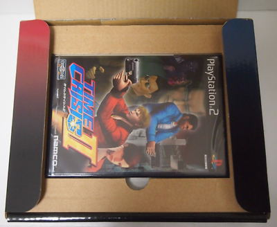 BUNDLE TIME CRISIS II + GUNCON 2 SONY PLAYSTATION 2  PS2 Ntsc Japan Occasion Boite Sunfade Box Sunfade 4907892015074
