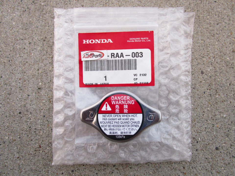FITS: 15 - 20 HONDA FIT RADIATOR FLUID FILLER CAP OEM BRAND NEW - Image 2 of 3