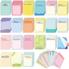 Qilery 100 Pcs Inspirational Sticky Notes Christmas Gift Sticky Note 3 x 4 In...