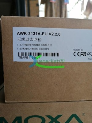 1PC New MOXA Wireless Ethernet Bridge AWK-3131A-EU