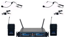 VocoPro PA System, XLR Connector, Black UDHDUALB2 