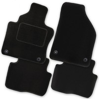 Auto-FußMatten Royal Schwarz FüR Hyundai I10 2. Gen. 2013 - 2019 Autoteppiche