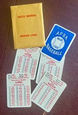 Complete Set 1977 APBA Baseball Cards