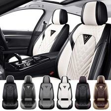Car Seat Covers for Chevy Equinox 2005-2026, Waterproof Nappa Leather Front S...