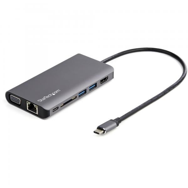 Startech Nero/Grigio Dkt30chvausp (Usb-C, 7 Porte), Docking Station + Hub Usb, - Immagine 4