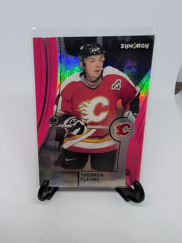 2021-22 Upper Deck Synergy - Legends Theoren Fleury #75 Red - Picture 1 of 10