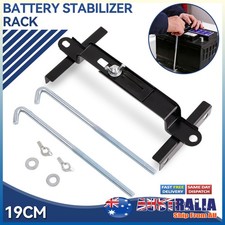 Universal Car Adjustable Crossbar Storage Battery Hold Down Holder Bracket Rack