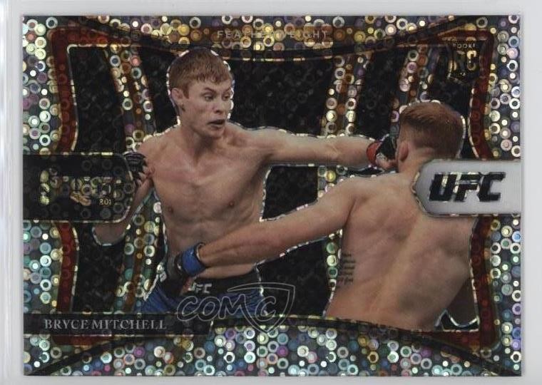 2021 Panini Select UFC Premier Level Disco Prizm Bryce Mitchell #108 4z0