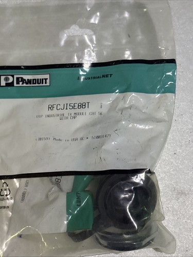 Panduit RFCJI5E88T OTP Industrial TX Modul Cat 5E mit Kappe Brandneu - Bild 1 von 3