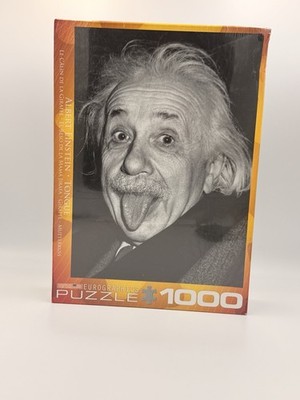 Eurographics Albert Einstein Tongue Jigsaw Puzzle 1000 Piece Science Genius NEW