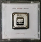 Geiger 1oz Silver Bar with Assay Certificate in Plastic