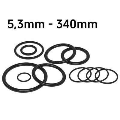 Schnurstärke 2,65mm Dichtungen O-Ringe aus EPDM 70 Kautschuk für Schlauchsysteme